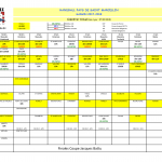 Calendrier Annuel 2017-2018